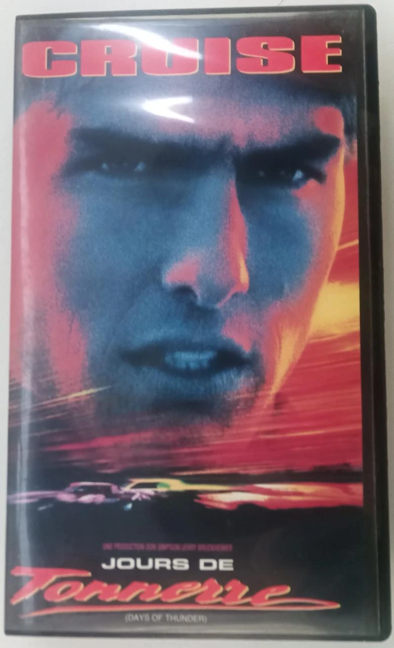 VHS Jours de tonnerre – Tom Cruise, Nicole Kidman, Robert Duvall